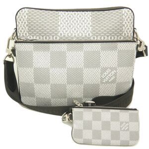 Louis Vuitton Damier Graphite 3D Trio Messenger Antarctica